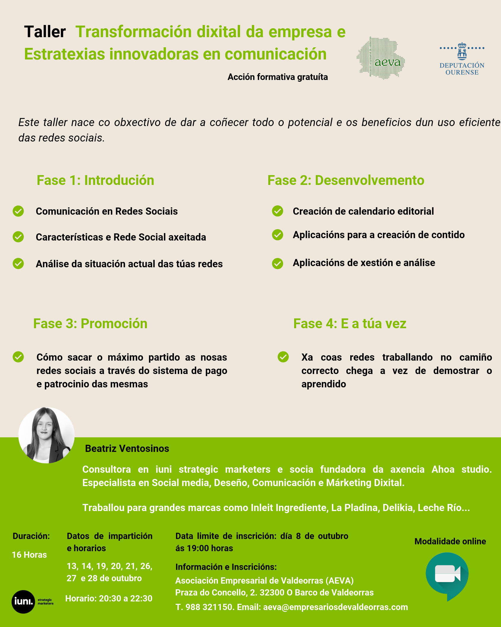 Cartel Taller